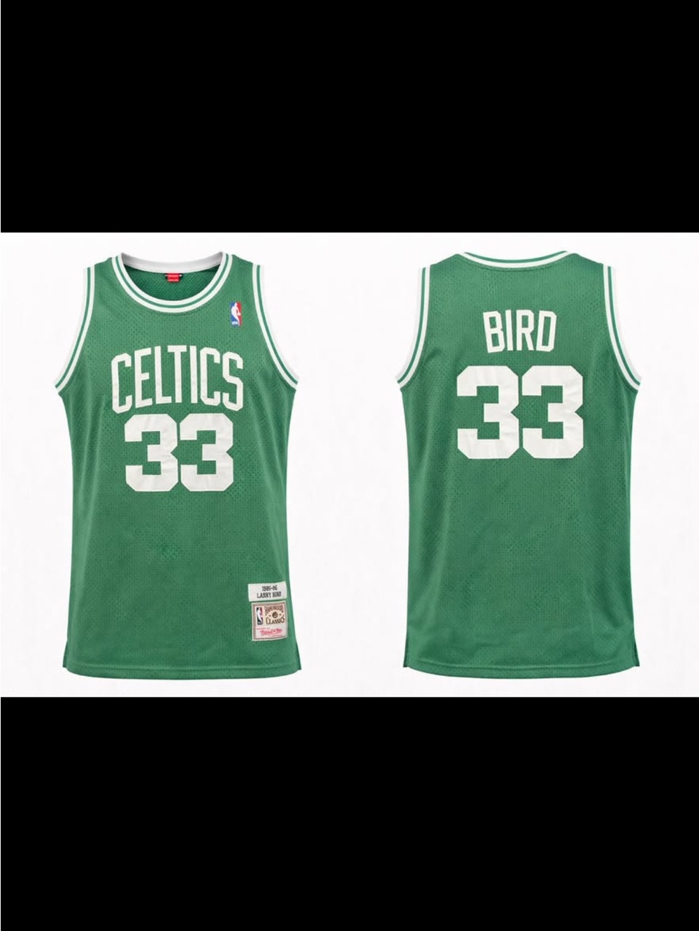 Boston Celtics #33 Bird Green Basketball Jersey